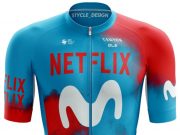 maillot movistar netflix diseño