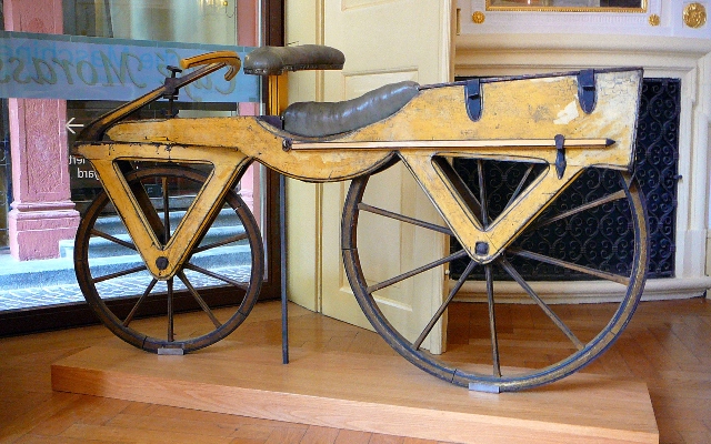 Primera bicicleta de la historia