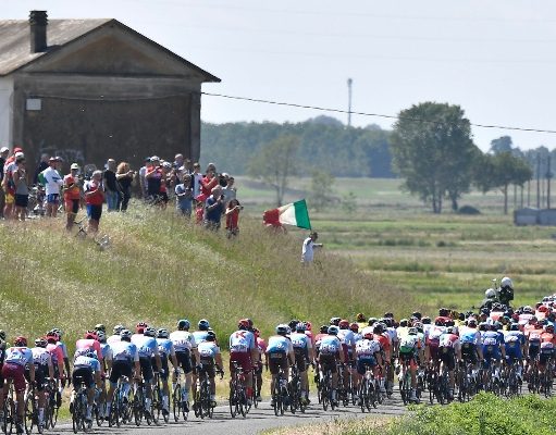 Giro Italia etapas GPS