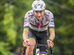 Tadej Pogacar en Lieja. Foto: Sprint Cycling