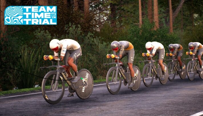 Team Time Trial (TTT) League. Foto: MyWhoosh