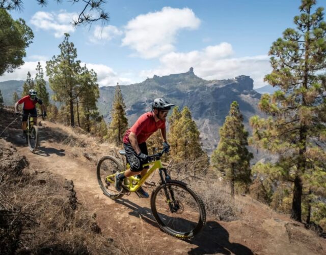 Ciclismo en Gran Canaria. Foto: @gctribikerun