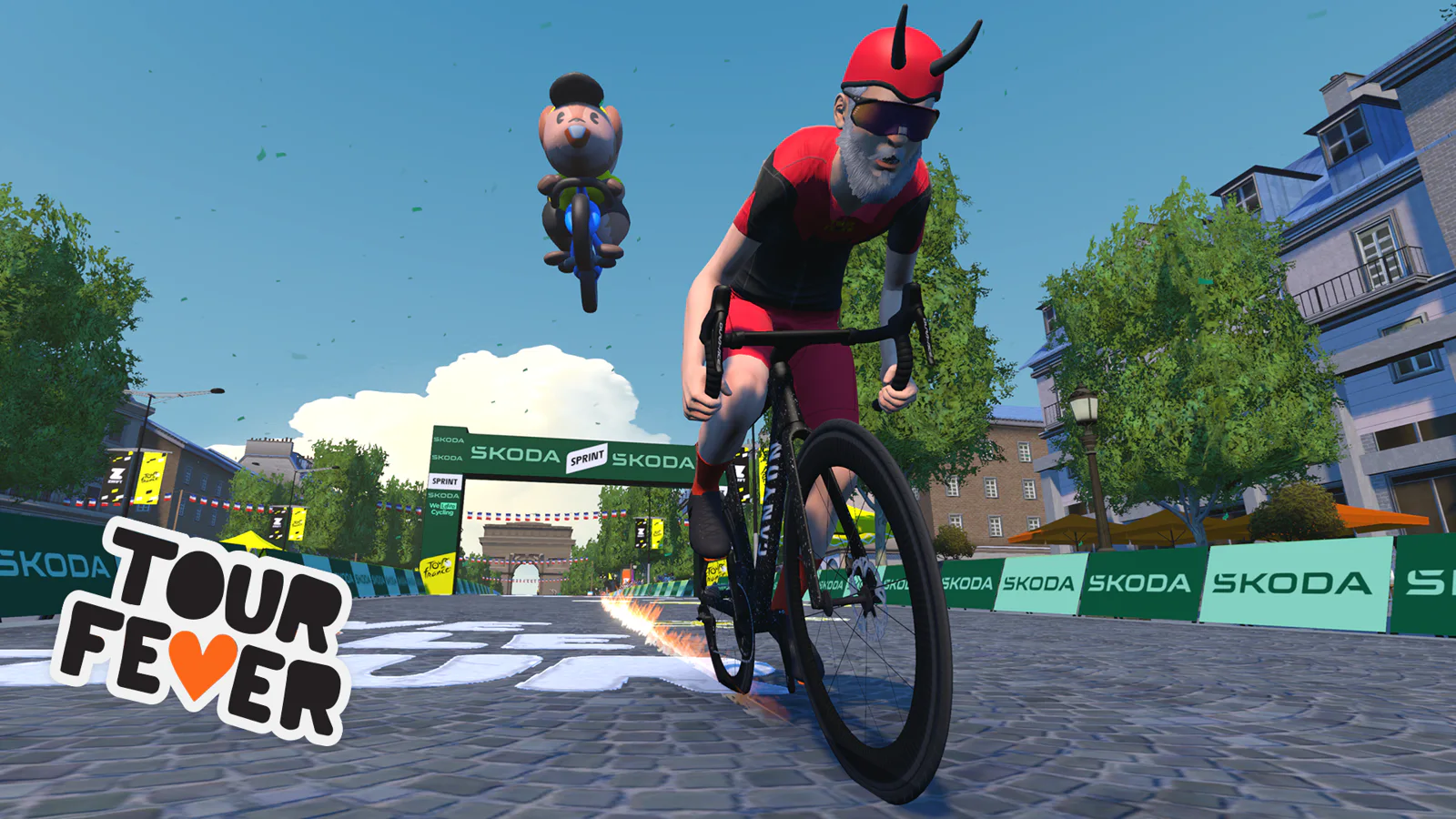 Zwift se transforma en honor al Tour de Francia